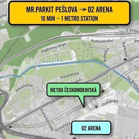 & Metro Vysocanska Apartment Prague